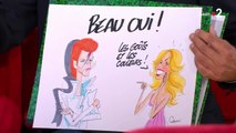 FEMME ACTUELLE -  Amanda Lear : ses confidences sur son histoire d'amour avec David Bowie