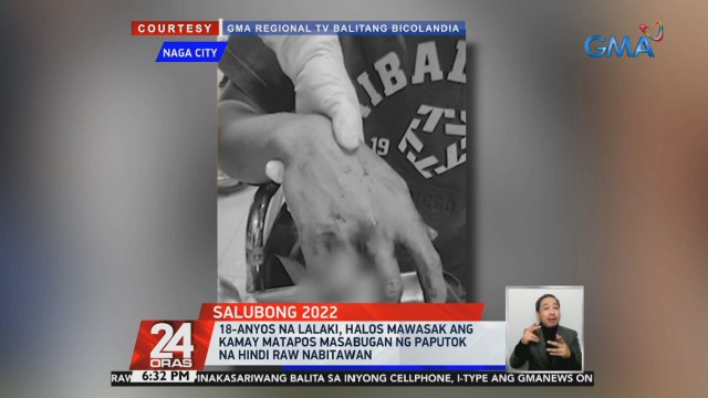 DOH: Tumaas sa 23 ang bilang ng nasusugatan dahil sa paputok kumpara noong nakaraang taon | 24 Oras