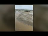 فيديو متداول لسيول وأمطار غزيرة بجنوب البحر الأحمر