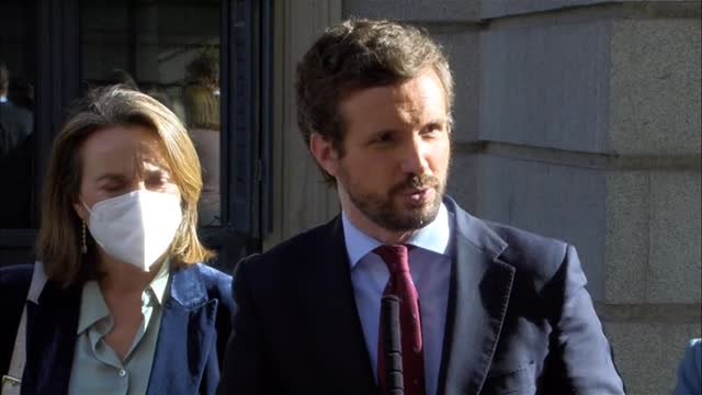 Casado: El PP no apoyará ninguna contrarreforma laboral, no seremos su muleta