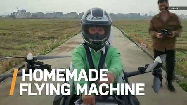 This Multi-Rotor Hybrid Aircraft Was Developed by a Group of Flight Enthusiasts