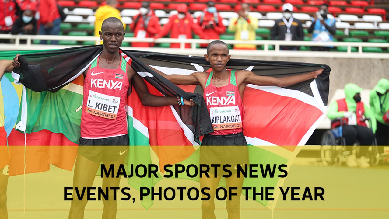 Major sports news events, photos of the year