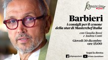 Bruno Barbieri, chef star di “MasterChef Italia” in diretta Facebook con Andrea Conti e Claudia Rossi