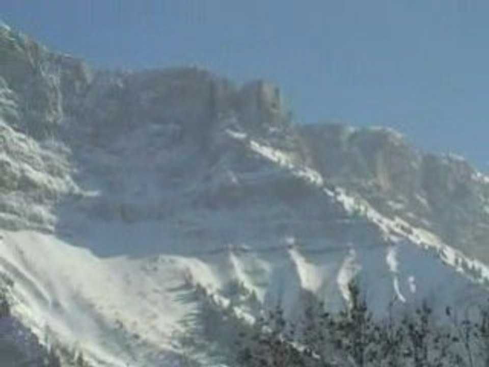 Cascade et Ski au Margeariaz