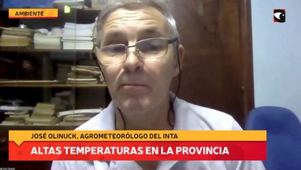 Altas temperaturas en la provincia