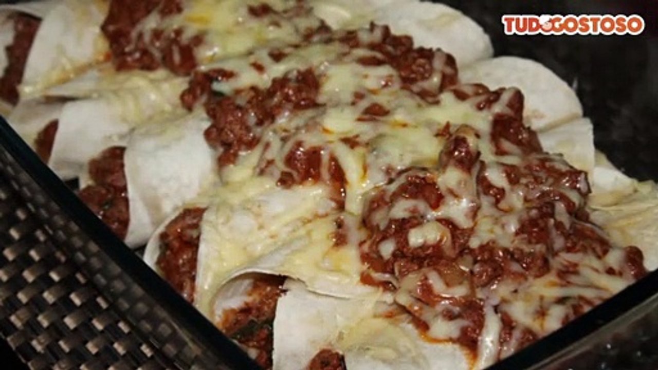 Panqueca de carne moída