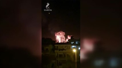 Bombardeo durante la madrugada al puerto marítimo de la ciudad Siria de Latakia