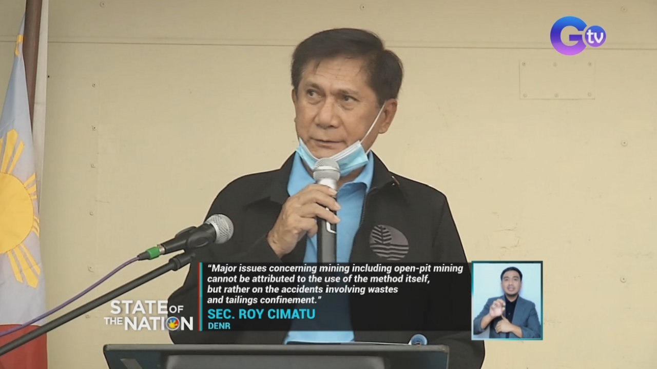 Open-pit mining ng copper, gold, silver at complex ores, pinayagan na muli ng DENR matapos ang apat na taong ban | SONA