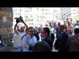 وزير الآثار يتفقد أعمال ترميم مسجد الظاهر بيبرس