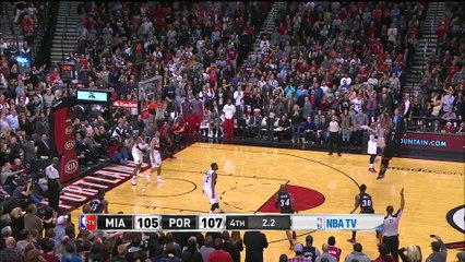 This Day in History: Chris Bosh hits the game-winning three vs Portland