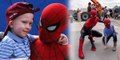 De héroe a héroe: Tom Holland invitó al niño que salvó a su hermana del ataque de un perro al set de Spider-Man: No way home