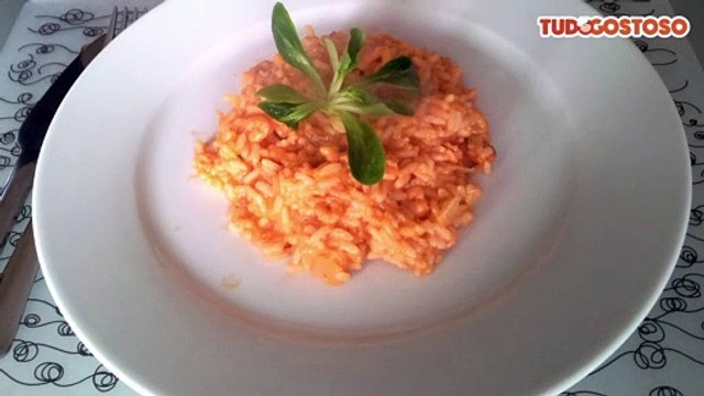 Risoto de camarão fácil e rápida