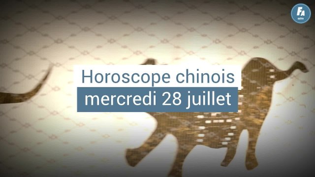 FEMME ACTUELLE - Horoscope chinois du jour, Bœuf de Feu, du mercredi 28 juillet 2021