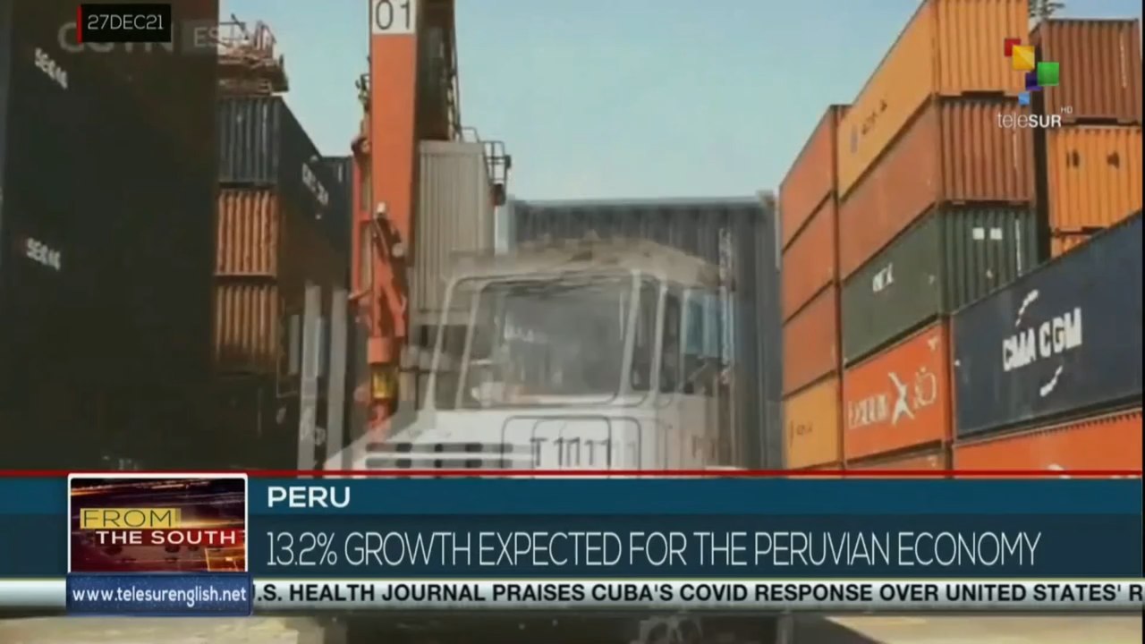 Peru’s economy will grow 13.2% in 2021
