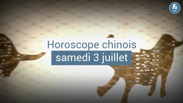 FEMME ACTUELLE - Horoscope chinois du jour, Rat d'Eau, du samedi 3 juillet 2021