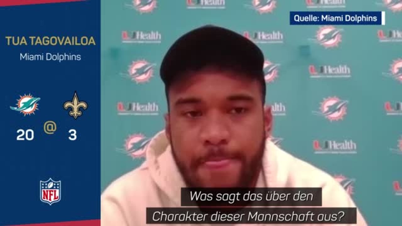 Tua über Dolphins: “Können nur noch stärker werden”