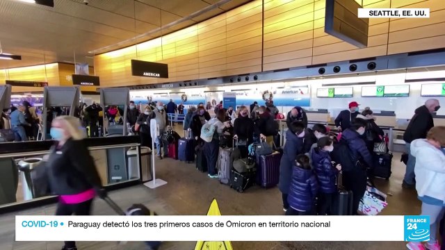 Caos internacional por suspensión de vuelos debido a la variante Ómicron