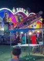 Brinquedo de parque de diversões em Iguatu quebra