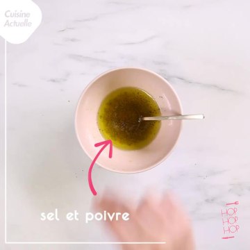 CUISINE ACTUELLE - Hop hop hop : salade melon, avocat, crevettes & vinaigrette pep's miel-citron vert