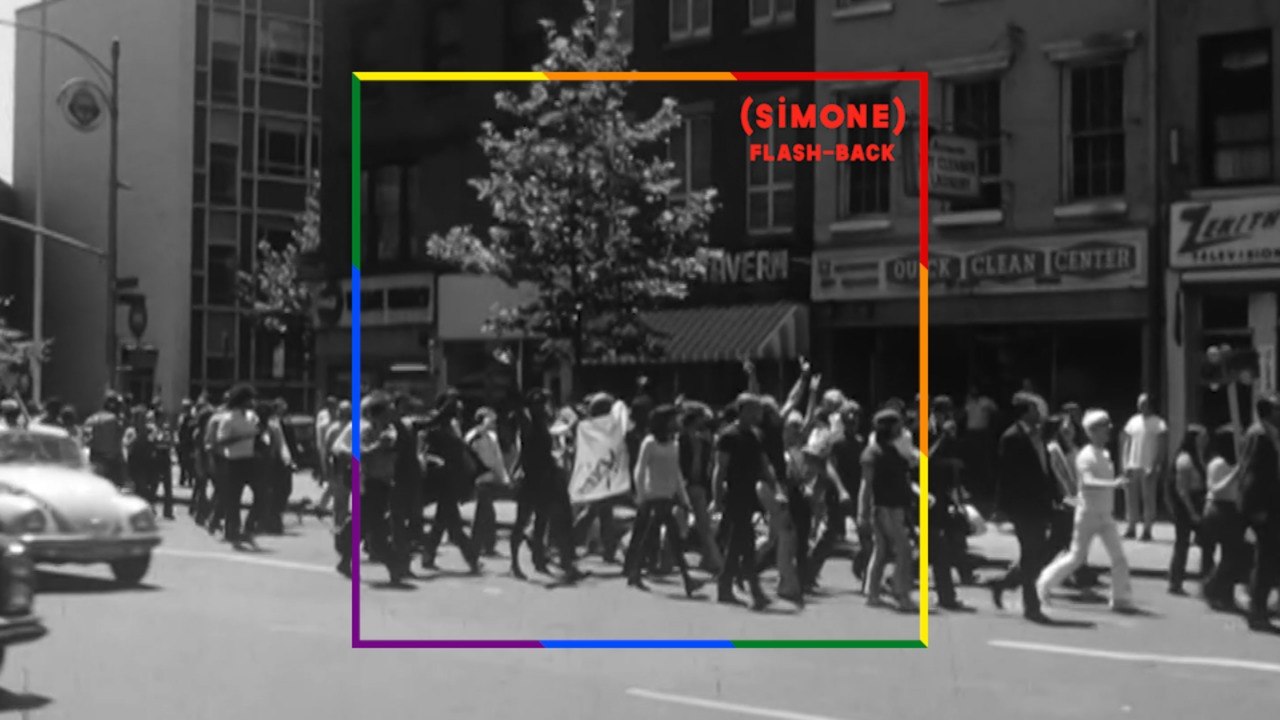 SIMONE -  La gay pride en 1970