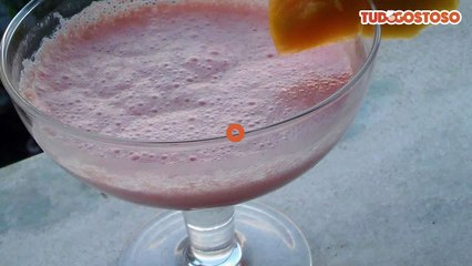 Coquetel de frutas sem álcool