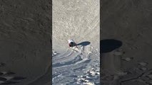 White Sand Sledding Somersault