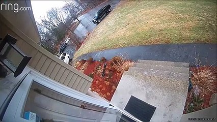 Des escaliers très glissants