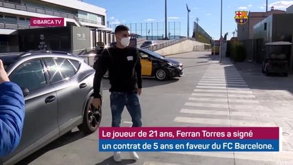 Transferts - Ferran Torres s'engage pour 5 ans à Barcelone