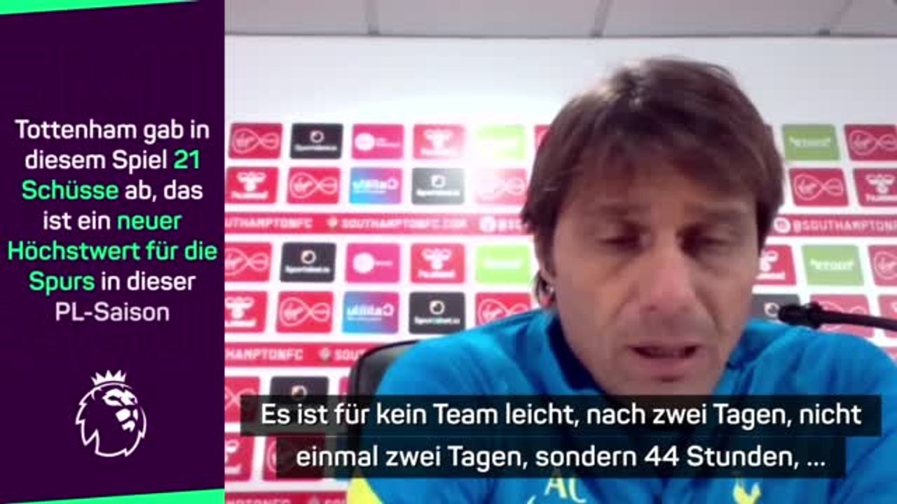 Conte: Enger Spielplan “ist für kein Team leicht”