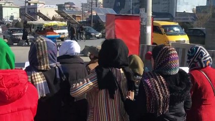 عشرات النساء يتظاهرن ضد "الآلة الإجرامية" لطالبان في أفغانستان