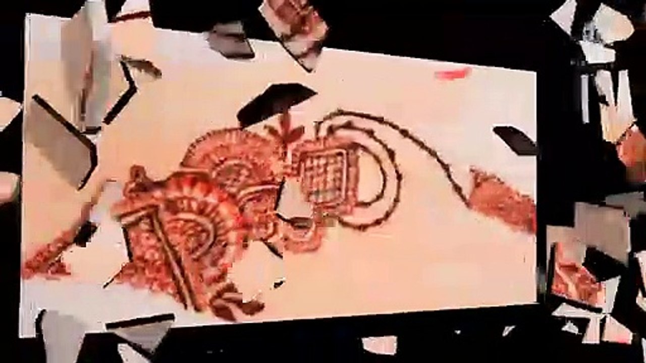 Arabic mehndi designs