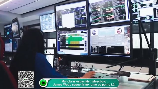 Manobras espaciais: telescópio James Webb segue firme rumo ao ponto L2