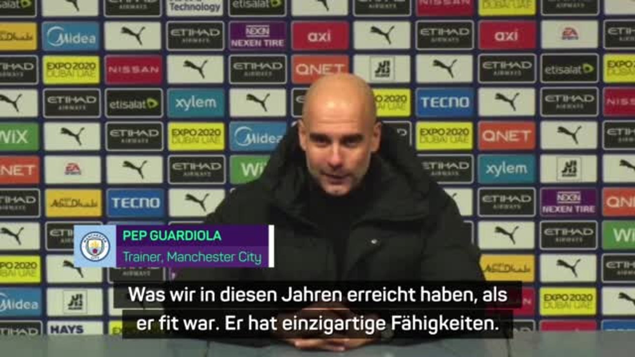 Guardiola: “De Bruyne hat einzigartige Fähigkeiten”