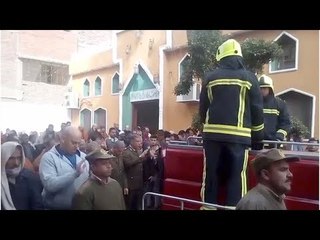 جزيرة الأحرار في طوخ تودع الشهيد الرائد مصطفى عبيد