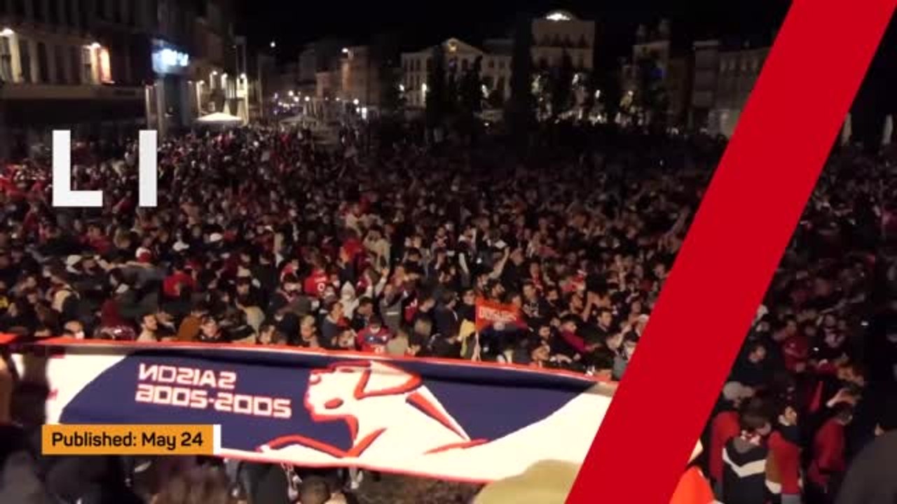 2021 Rewind: Fireworks, flares and fanfare as Lille celebrate title triumph