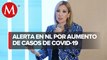 Cuarta ola de covid-19 ya llegó a Nuevo León, admite Salud