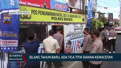 Jelang Tahun Baru, Ada Tiga Titik Rawan Kemacetan di Brebes
