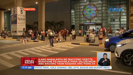 Download Video: Ilang nasalanta ng Bagyong Odette, bumiyahe pa-Maynila para salubungin ang Bagong Taon kasama ang pamilya | UB