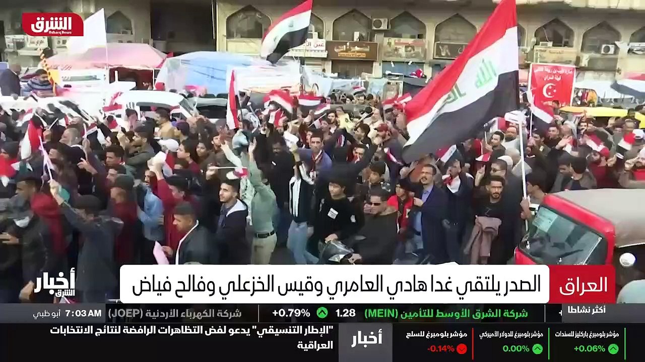...من بوابات المنطقة الخضراء في العاصمة بغد...
