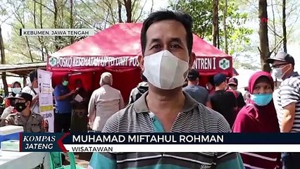 Asyiknya Vaksinasi Sambil Berwisata di Pantai