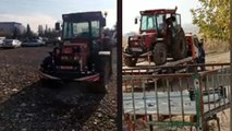 CHP Milletvekili Tanal çiftçinin traktörüne haczi paylaştı