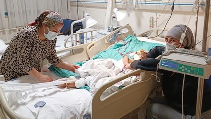 Pitbulların saldırısı sonrası doku nakli yapılan Asiye, servise alındı