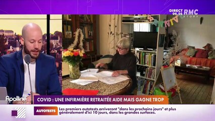 RMC s’engage pour vous : Covid, une infirmière retraitée aide mais gagne trop - 29/12