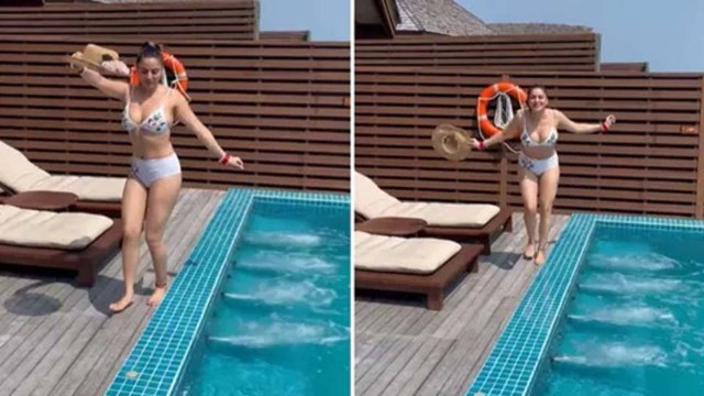 Shraddha Arya ने पति Rahul Nagal संग मालदीव में Enjoy किया डिनर, देखें रोमांटिक Photos | FilmiBeat