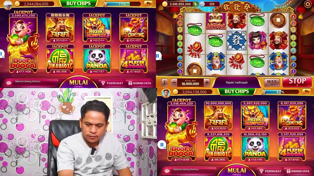 JP KAKEK MERAH FAFAFA TERBARU DI HIGGS Domino Island