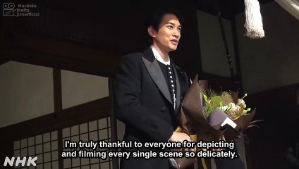 [Eng Sub] Seiten wo Tsuke wrap up - Machida Keita (Hijikata Toshizo) cut