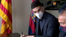 Ferrán Torres firma con el Barça hasta junio de 2027