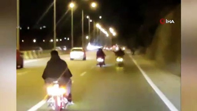 Bursa'da trafikte yaşanan tehlikeli anlar kameralara yansıdı