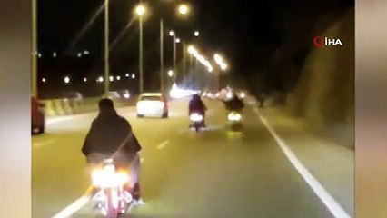 Bursa'da trafikte yaşanan tehlikeli anlar kameralara yansıdı