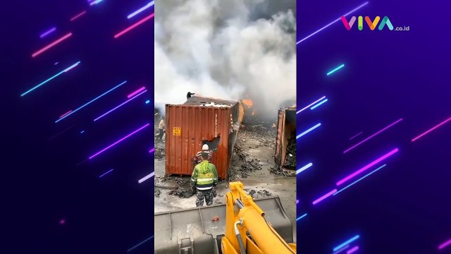 LEDAKAN DAHSYAT! Rudal Israel Hantam Pelabuhan Suriah